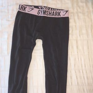 Gymshark Grey and Pink Fit Leggings
